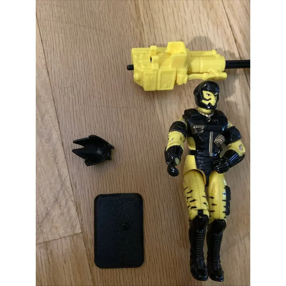 1993 GI Joe Cobra ALLEY VIPER v2 Urban Assault Trooper Figure near complete